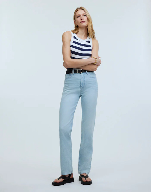 Madewell Denim - Madewell The Taller '90s Straight Jean TL26